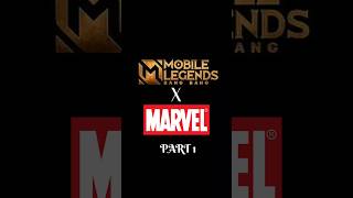 Mobile Legends Bang Bang x Marvel Part 1 [upl. by Llerad]