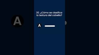 Examen Teórico de Cosmetología 2 shorts [upl. by Poler]