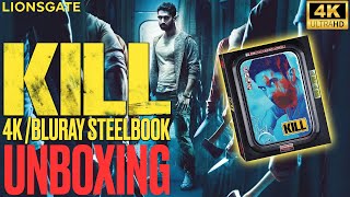 KILL  4KBluray Steelbook UNBOXING [upl. by Adaynek]