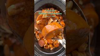 Slow Cooker Crockpot Sweet Potatoes slowcooker crockpot sidedish [upl. by Sabella]