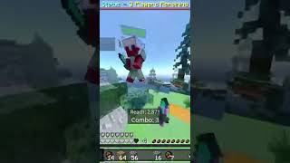 Bro Backed Off minecraft scared pvp minecraftmeme [upl. by Barncard428]