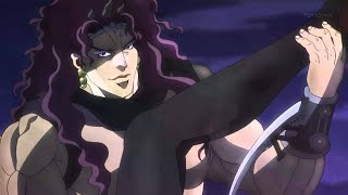 Kars usa Lisa Lisa de guitarra 🎸 DUBLADO JoJos Bizarre Adventure Parte 2  Battle Tendency [upl. by Ielak529]