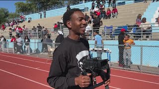 Game Face Academy students learn videography skills through paid internship [upl. by Nnodnarb]