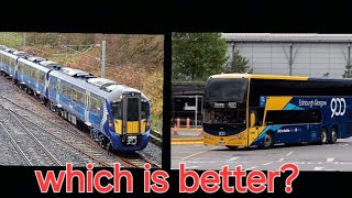 which is better ScotRails First class or the citylink 900 bus from and to glasgow [upl. by Statis]