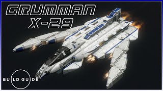 Grumman X29 Starfield Ship Building Guide No Mods [upl. by Nylazor486]