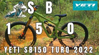 YETIs SB150 2022 ENDURO MTB  150MM Travel  Bike Check [upl. by Ahsac]