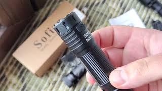 Review Sofirn SC32519A LED Flashlight [upl. by Acinomahs]