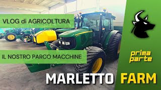 🇮🇹 MARLETTO FARM  Il nostro parco macchine 1  Vlog di Agricoltura [upl. by Verney26]