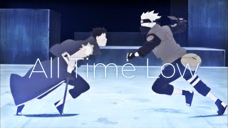 Kakashi vs Obito  All Time Low [upl. by Ahsenaj324]