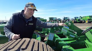 John Deere 2680H High Performance Disk Startup Tips [upl. by Egdamlat699]