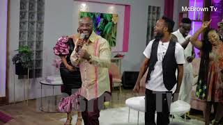 Ps Josh Laryea Delivers an Electrifying Performance of His Jama Hit Songs on McBrowns ShowTime [upl. by Mozes]