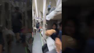 Chal Chaiya Chaiya  Dance in Train  ShahrukhKhan Sukhwinder Singh  Viral Reels video [upl. by Adohr]