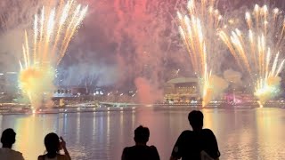 SINGAPORE FIREWORKS REHEARSALMARINA BAY [upl. by Lavine636]