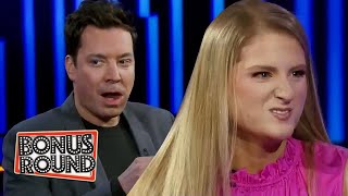 Meghan Trainor VS Jimmy Fallon Whos Gonna Guess The PASSWORD [upl. by Hanzelin613]