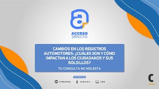 Nuevos cambios en los registros automotores impacto y beneficios [upl. by Pack]