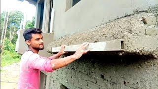 लिंटर छज्जा प्लास्टर साहुल मे कैसे किया जाता हैं Linter Chhajja Plastering Work Plaster Design [upl. by Faline48]