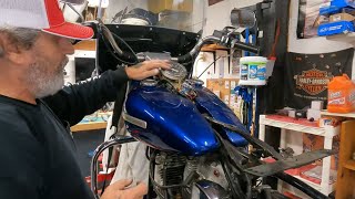 1976 Harley Davidson FLH Restoration Part 2 [upl. by Nerin]