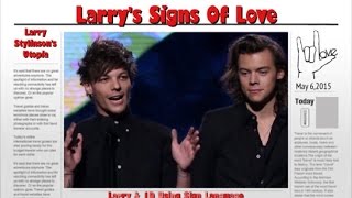 Larry Stylinson Larry amp 1D Using Sign Language Part 1 [upl. by Dahsraf894]