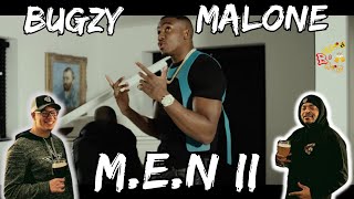 BUGZYS CONVO AMONGST MEN  Americans React to Bugzy Malone  MEN II [upl. by Furnary137]