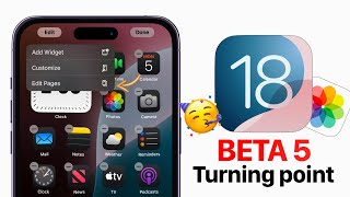 iOS 18 Beta 5  BEST Update Yet [upl. by Anitac]