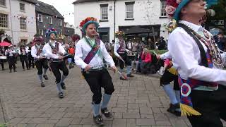 Earlsdon Morris dance quotColnequot at Warwick Folk Festival Saturday 29th July 2023 [upl. by Leissam364]