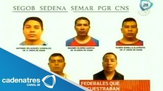 Capturan a banda de secuestradores integrada por policías federales operaban en Acapulco [upl. by Tra651]