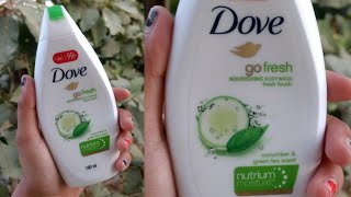 Dove Go Fresh Body Wash Review  Body Wash For Dry Skin [upl. by Furtek531]