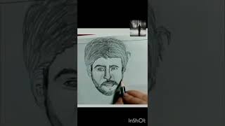 How to draw male sketch in cardboard  highlight drawingstyles followers [upl. by Oesile]