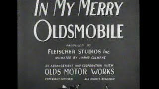 In My Merry Oldsmobile  Fleischer Brothers [upl. by Malvin]