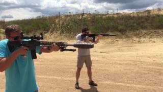 Shooting the Jesse James JJFU Aerosonic Silencer [upl. by Nattie]