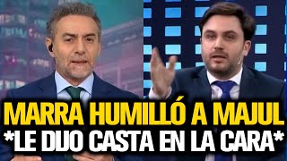 MARRA HUMILLÓ A LUIS MAJUL Y LE DIJO CASTA EN LA CARA [upl. by Huston333]