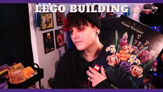 Building the Lego Flower Bouquet  MomoMisfortune Twitch VOD [upl. by Yhtak]