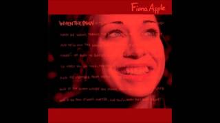 Fiona Apple  Get Gone [upl. by Assirialc]