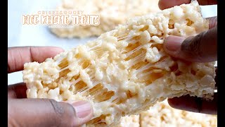 CRISPY amp GOOEY RICE KRISPIE TREATS  KINGCOOKSCOM [upl. by Selhorst]