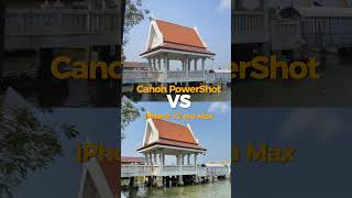 iPhone 12 Pro Max VS Conon PowerShot A2200 ioscrazy iphonevsdigitalcamera [upl. by Ainoet765]