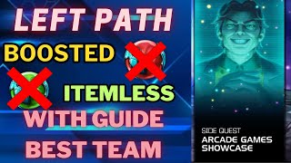 Alliance War Showcase  Left Path Itemless Boosted With Best Team  Arcade Games Showcase  Warpath [upl. by Nnylrahc896]