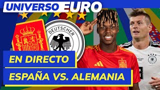 ESPAÑA vs ALEMANIA EN VIVO  EUROCOPA 2024 EN DIRECTO hoy CUARTOS de la EURO 2024 [upl. by Ivory]