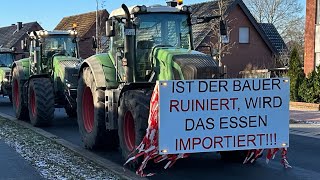 Bauern Demo Saerbeck 08012023 [upl. by Analise484]