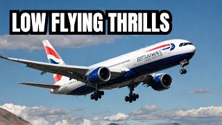 British Airways 777 HeartPounding Low Descent Flight [upl. by Adnwahsal925]