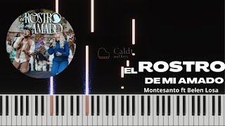 El Rostro de mi Amado  Piano Tutorial  Montesanto ft Belen Losa [upl. by Trotter236]