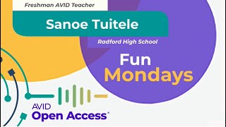 Fun Mondays EducatorVoices with Sanoe Tuitele [upl. by Aed]