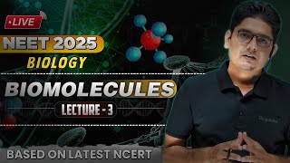 Biomolecules Class 11th Biology  L03  NEET 2025 ncertbio neet biomolecules [upl. by Dihaz947]