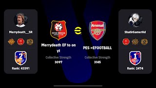 Efootball 2025 Mobile vs Merrydeath EF YT merrydeathy4m  Thrilling Game🔥 [upl. by Nnaeiram]