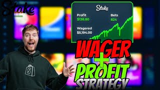 I TESTED THE BEST WAGERING AND PROFITABLE STRATEGY [upl. by Orose267]