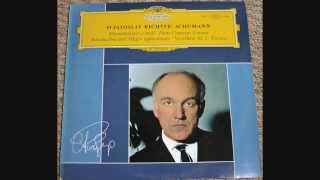 Svjatoslav Richter Schumann Klavierkonzert AMoll Piano Concerto A Minor 12 [upl. by Lerrehs323]