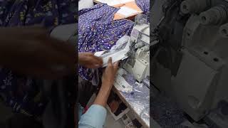 belt join on overlock machine video industrialoverlocksewingmachine sewingmachine factory [upl. by Spillihp423]