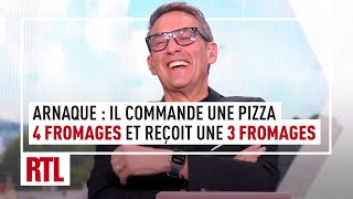 Arnaque  il commande une pizza 4 fromages et reçoit une pizza 3 fromages [upl. by Cummins782]