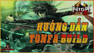 Nioh 2 Hướng dẫn build Tonfa đầu game [upl. by Weathers]