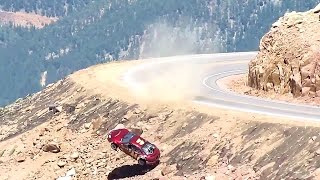 Pikes Peak Hill Climb Crash [upl. by Ander434]