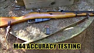 M44 Mosin Nagant Accuracy Testing [upl. by Idyh]